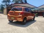 2016 MITSUBISHI MIRAGE 5D HATCHBACK ES LA MY16